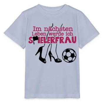 Im nächsten Leben werde ich Spielerfrau - Stanley/Stella Kinder T-Shirt MINI CREATOR  - Lavendel-Violett - Vorne - Braiden (125cm)