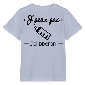 Je peux pas j'ai biberon - T-shirt bio MINI CREATOR Stanley/Stella Enfant - lavande-violet - Devant - Braiden (125cm)