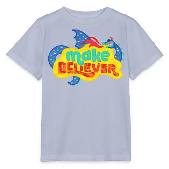 Play-Doh Drachen Aus Knete Make Believer - Stanley/Stella Kinder T-Shirt MINI CREATOR  - Lavendel-Violett - Vorne - Braiden (125cm)