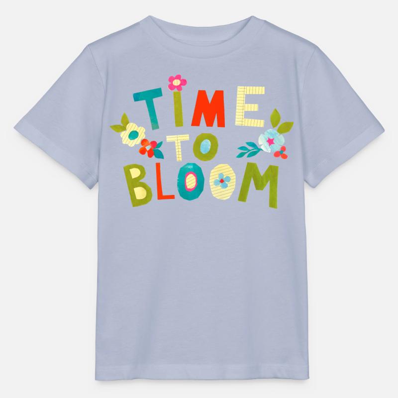 Temps de floraison - T-shirt bio MINI CREATOR Stanley/Stella Enfant - lavande-violet