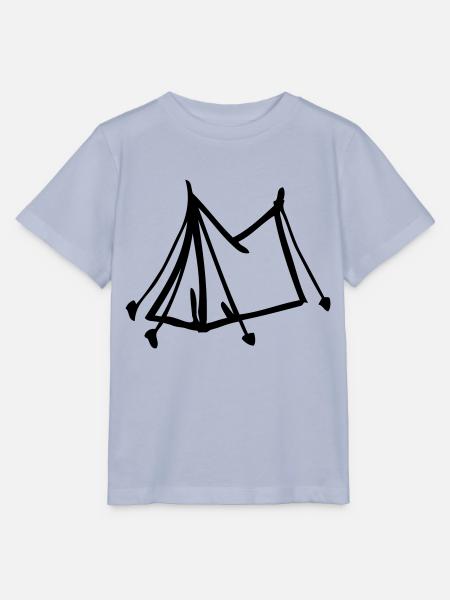 Zelt - Stanley/Stella Kinder T-Shirt MINI CREATOR - Lavendel-Violett