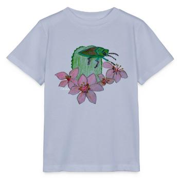 Jewel bug - Stanley/Stella MINI CREATOR Kids’ T-Shirt - lavender-violet - Front - Braiden (125cm)