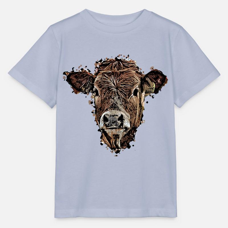 Vache - T-shirt bio MINI CREATOR Stanley/Stella Enfant - lavande-violet
