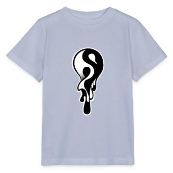 Yin et Yang dégoulinant - T-shirt bio MINI CREATOR Stanley/Stella Enfant - lavande-violet - Devant - Braiden (125cm)
