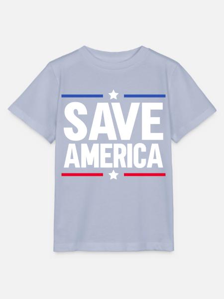 Save America - Stanley/Stella Kinder T-Shirt MINI CREATOR - Lavendel-Violett