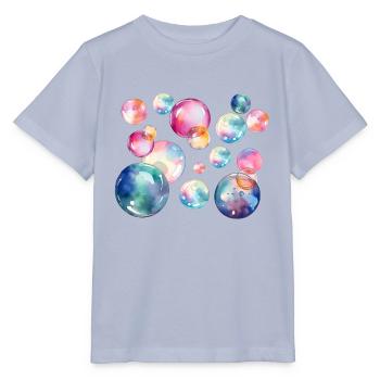 Bulles de rêve - T-shirt bio MINI CREATOR Stanley/Stella Enfant - lavande-violet - Devant - Braiden (125cm)