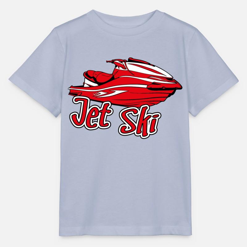 Jet ski - T-shirt bio MINI CREATOR Stanley/Stella Enfant - lavande-violet