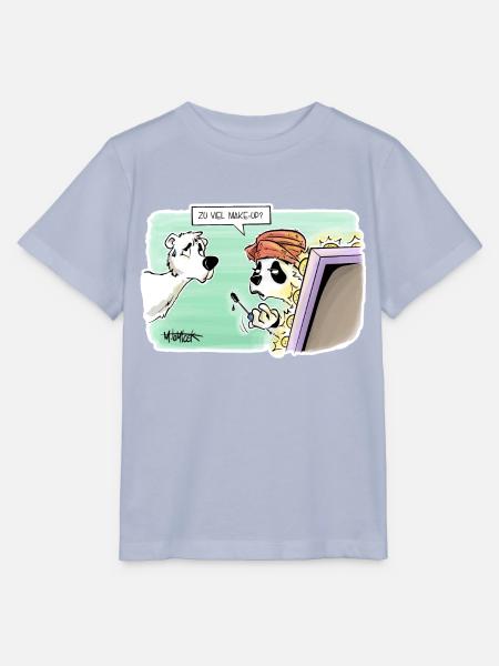 Make-Up Bär - Stanley/Stella Kinder T-Shirt MINI CREATOR - Lavendel-Violett