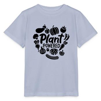 Plant powered - Stanley/Stella MINI CREATOR Kids’ T-Shirt - lavender-violet - Front - Braiden (125cm)