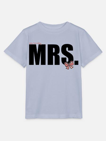 his lovely Mrs - Stanley/Stella Kinder T-Shirt MINI CREATOR - Lavendel-Violett