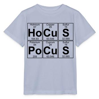 Ho-Cu-S Po-Cu-S (hocus pocus) - Full - Stanley/Stella Kinder T-Shirt MINI CREATOR  - Lavendel-Violett - Vorne - Braiden (125cm)
