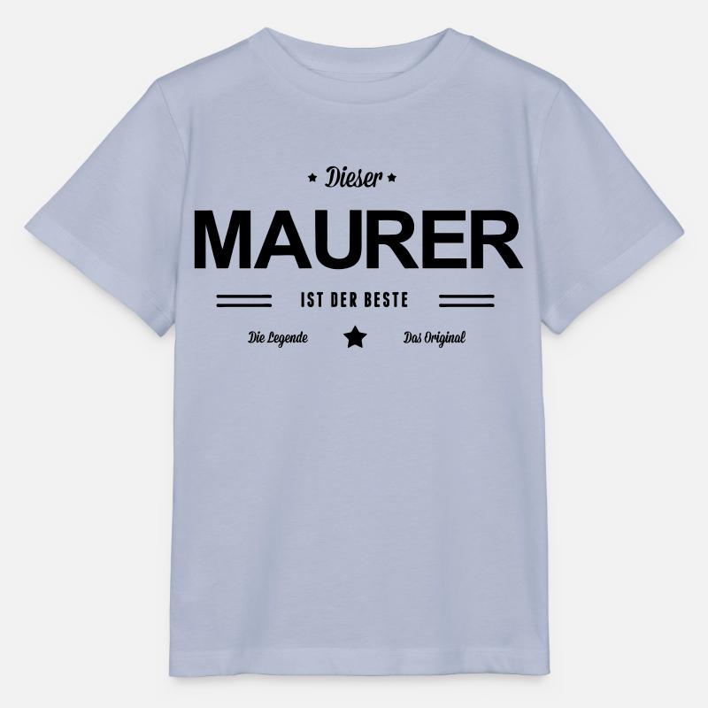 Bester Maurer - Stanley/Stella Kinder T-Shirt MINI CREATOR  - Lavendel-Violett