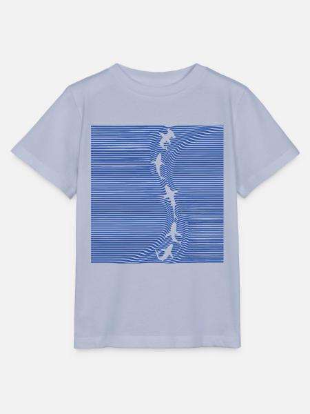 Shark-Familie - Stanley/Stella Kinder T-Shirt MINI CREATOR - Lavendel-Violett