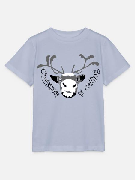 Christmas is calling - Stanley/Stella Kinder T-Shirt MINI CREATOR - Lavendel-Violett
