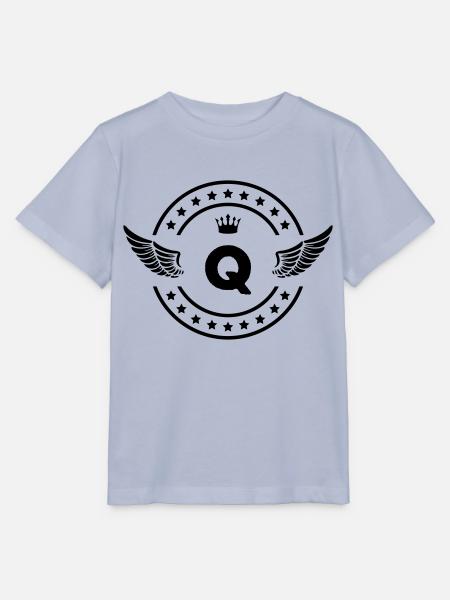 wappen q - Stanley/Stella Kinder T-Shirt MINI CREATOR  - Lavendel-Violett