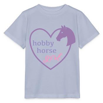hobby horse girl - Stanley/Stella Kinder T-Shirt MINI CREATOR  - Lavendel-Violett - Vorne - Braiden (125cm)