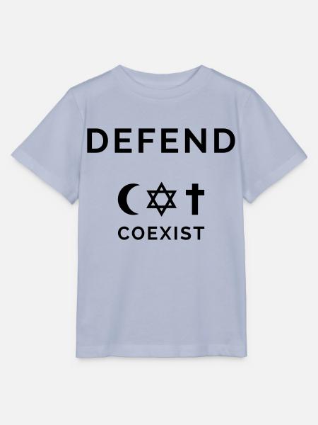 coexist - r04 - Stanley/Stella Kinder T-Shirt MINI CREATOR - Lavendel-Violett