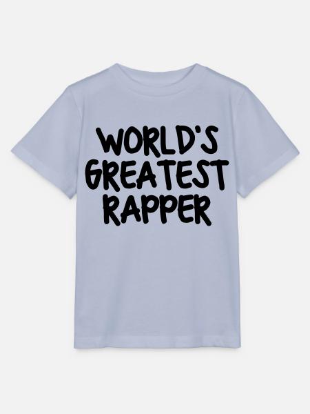 worlds greatest rapper - Stanley/Stella Kinder T-Shirt MINI CREATOR - Lavendel-Violett