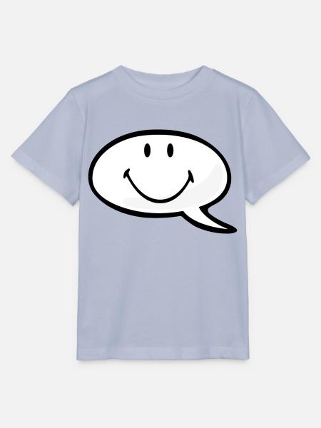 Smiley Speech Bubble - Stanley/Stella Kinder T-Shirt MINI CREATOR - Lavendel-Violett