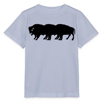 bisons - Stanley/Stella Kinder T-Shirt MINI CREATOR  - Lavendel-Violett - Vorne - Braiden (125cm)