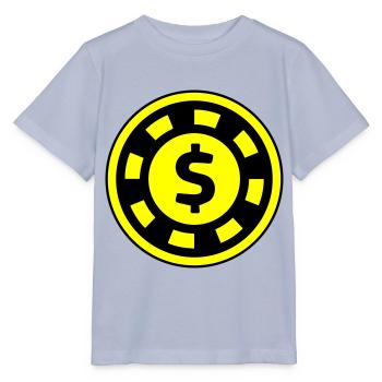Cercle de jetons de poker - T-shirt bio MINI CREATOR Stanley/Stella Enfant - lavande-violet - Devant - Braiden (125cm)