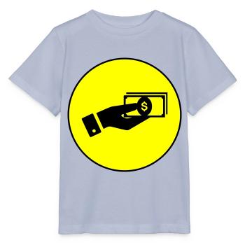 Geld Icon - Stanley/Stella Kinder T-Shirt MINI CREATOR  - Lavendel-Violett - Vorne - Braiden (125cm)