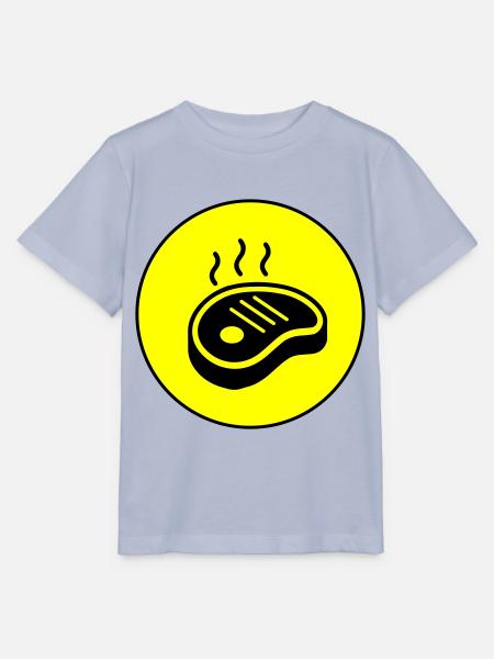 Steak icon Kreis - Stanley/Stella Kinder T-Shirt MINI CREATOR  - Lavendel-Violett
