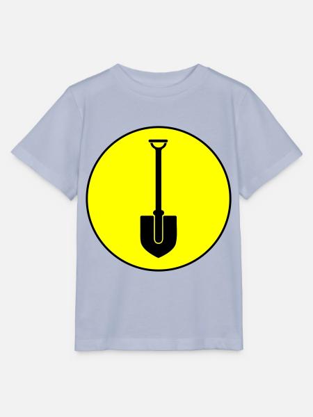 Schaufel icon Kreis - Stanley/Stella Kinder T-Shirt MINI CREATOR  - Lavendel-Violett