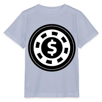 Cercle de jetons de poker - T-shirt bio MINI CREATOR Stanley/Stella Enfant - lavande-violet - Devant - Braiden (125cm)