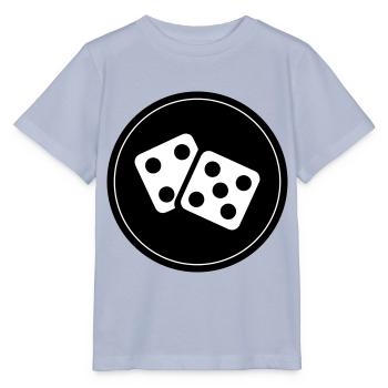 Würfel Casino Kreis - Stanley/Stella Kinder T-Shirt MINI CREATOR  - Lavendel-Violett - Vorne - Braiden (125cm)