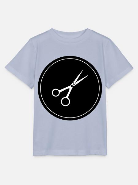 Schere Barber Kreis - Stanley/Stella Kinder T-Shirt MINI CREATOR - Lavendel-Violett