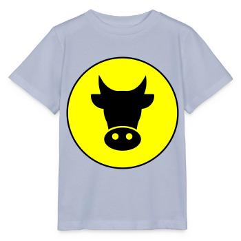 Kuh Kopf - Stanley/Stella Kinder T-Shirt MINI CREATOR  - Lavendel-Violett - Vorne - Braiden (125cm)