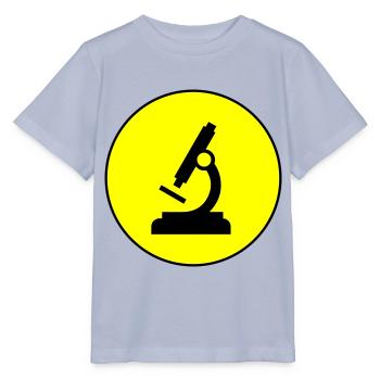 Icône d’icône de microscope - T-shirt bio MINI CREATOR Stanley/Stella Enfant - lavande-violet - Devant - Braiden (125cm)