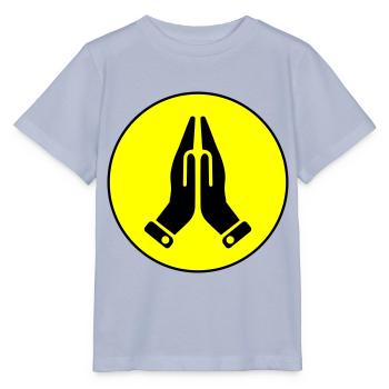 Hands symbol - Stanley/Stella MINI CREATOR Kids’ T-Shirt - lavender-violet - Front - Braiden (125cm)