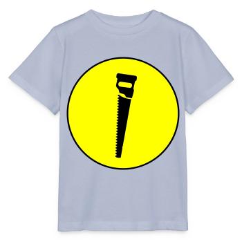 Icône de scie - T-shirt bio MINI CREATOR Stanley/Stella Enfant - lavande-violet - Devant - Braiden (125cm)