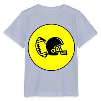 Football Helmet - Stanley/Stella MINI CREATOR Kids’ T-Shirt - lavender-violet - Front - Braiden (125cm)