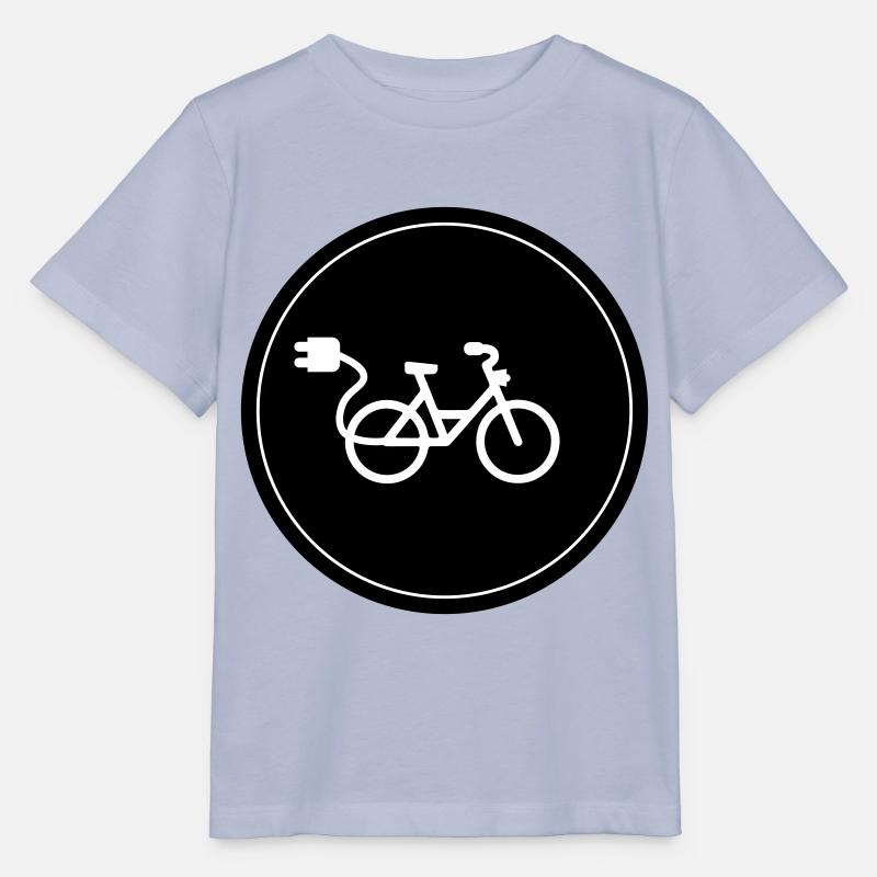 eBike Vélo Cyclisme - T-shirt bio MINI CREATOR Stanley/Stella Enfant - lavande-violet