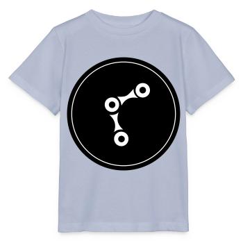 Fahrrad Radfahren Kette - Stanley/Stella Kinder T-Shirt MINI CREATOR  - Lavendel-Violett - Vorne - Braiden (125cm)
