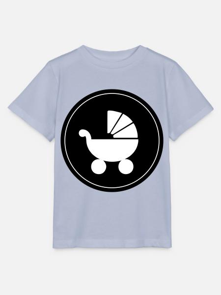 Kinderwagen baby - Stanley/Stella Kinder T-Shirt MINI CREATOR - Lavendel-Violett