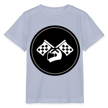Racer helmet - Stanley/Stella MINI CREATOR Kids’ T-Shirt - lavender-violet - Front - Braiden (125cm)