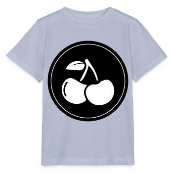 Kirschen obst - Stanley/Stella Kinder T-Shirt MINI CREATOR  - Lavendel-Violett - Vorne - Braiden (125cm)