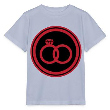 Wedding Rings Ring Wedding - Stanley/Stella MINI CREATOR Kids’ T-Shirt - lavender-violet - Front - Braiden (125cm)