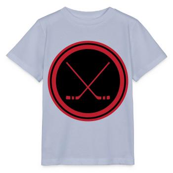 Bâtons de hockey sur glace - T-shirt bio MINI CREATOR Stanley/Stella Enfant - lavande-violet - Devant - Braiden (125cm)