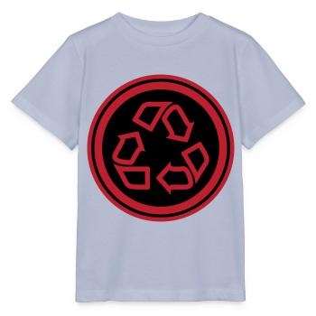 Symbole de recyclage - T-shirt bio MINI CREATOR Stanley/Stella Enfant - lavande-violet - Devant - Braiden (125cm)