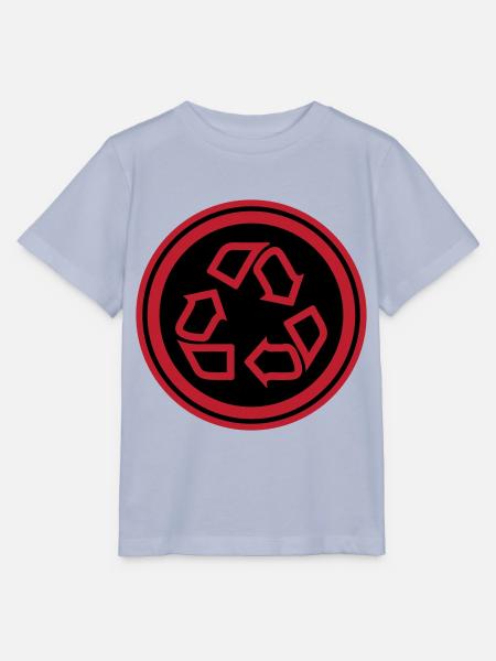 Recycling Symbol - Stanley/Stella Kinder T-Shirt MINI CREATOR - Lavendel-Violett