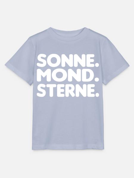 Sonne. Mond. Sterne. [white] - Stanley/Stella Kinder T-Shirt MINI CREATOR  - Lavendel-Violett