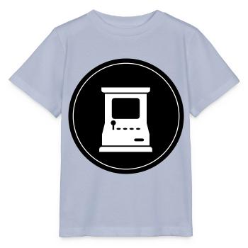 Arcade Retro Gamer Kreis - Stanley/Stella Kinder T-Shirt MINI CREATOR  - Lavendel-Violett - Vorne - Braiden (125cm)