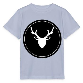 Icône de cerf cerf - T-shirt bio MINI CREATOR Stanley/Stella Enfant - lavande-violet - Devant - Braiden (125cm)