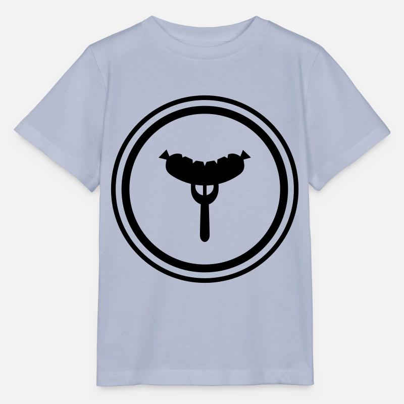 Wurst Gabel - Stanley/Stella Kinder T-Shirt MINI CREATOR  - Lavendel-Violett