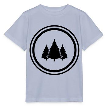 Baum Wald Tanne - Stanley/Stella Kinder T-Shirt MINI CREATOR  - Lavendel-Violett - Vorne - Braiden (125cm)